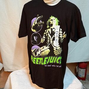 Beetlejuice Black Graphic Women's Jersey